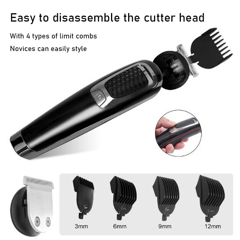 QDKVTNDJZ Hair Clippers for Men, Professional Electric Trimmer for Body Beard trimer Male Cutting Machine Haircut Mustache Cordless Kit Beauty and Personal Care QDKVTNDJZ