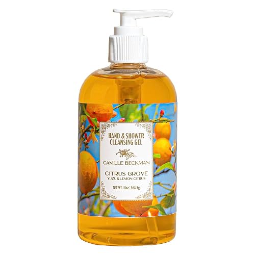 Camille Beckman Hand and Shower Cleansing Gel, Citrus Grove, 13 Ounce Beauty & Personal Care Camille Beckman