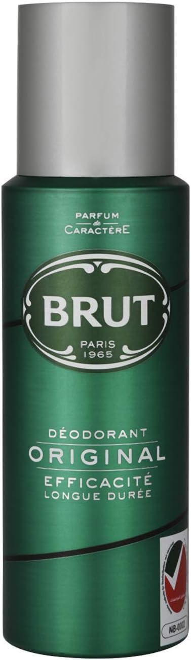 Brut Deodorant Spray 200Ml Beauty and Personal Care Brut