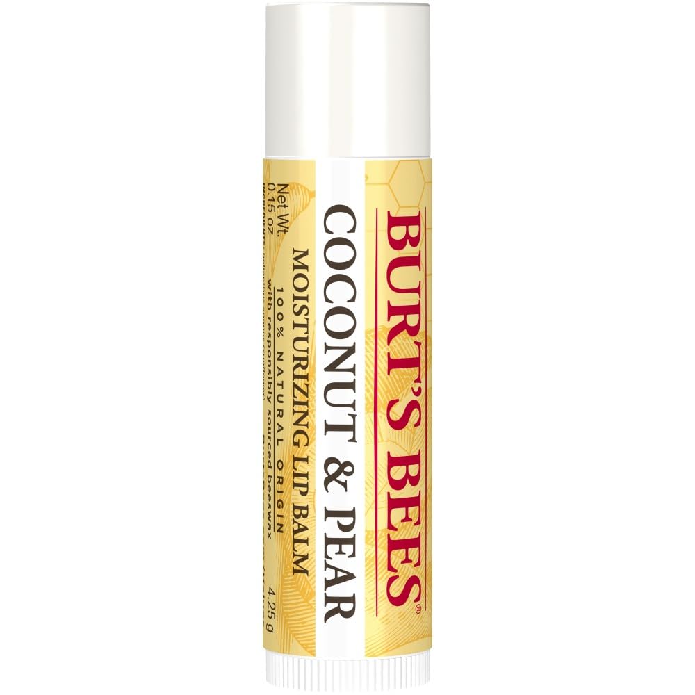 Superfruit Moisturizing Lip Balm Pack Burt's Bees 4 x 0.15 oz 0.15oz Pomegranate Lip Balm Beauty and Personal Care Burt's Bees