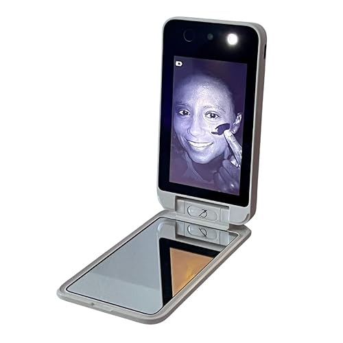 Bluestone Sunshield Sun Smart UV Makeup Mirror - Makeup Vanity Mirror, Ideal for Travel with Advanced Sun Protection Detection, USB Charging, Backup Beauty & Personal Care Bluestone
