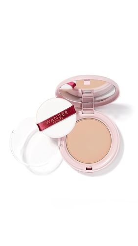 Wander Beauty Women's Wanderlust Powder Foundation, Light Medium - Warm Undertones, 0.3 Ounce Beauty & Personal Care Wander Beauty