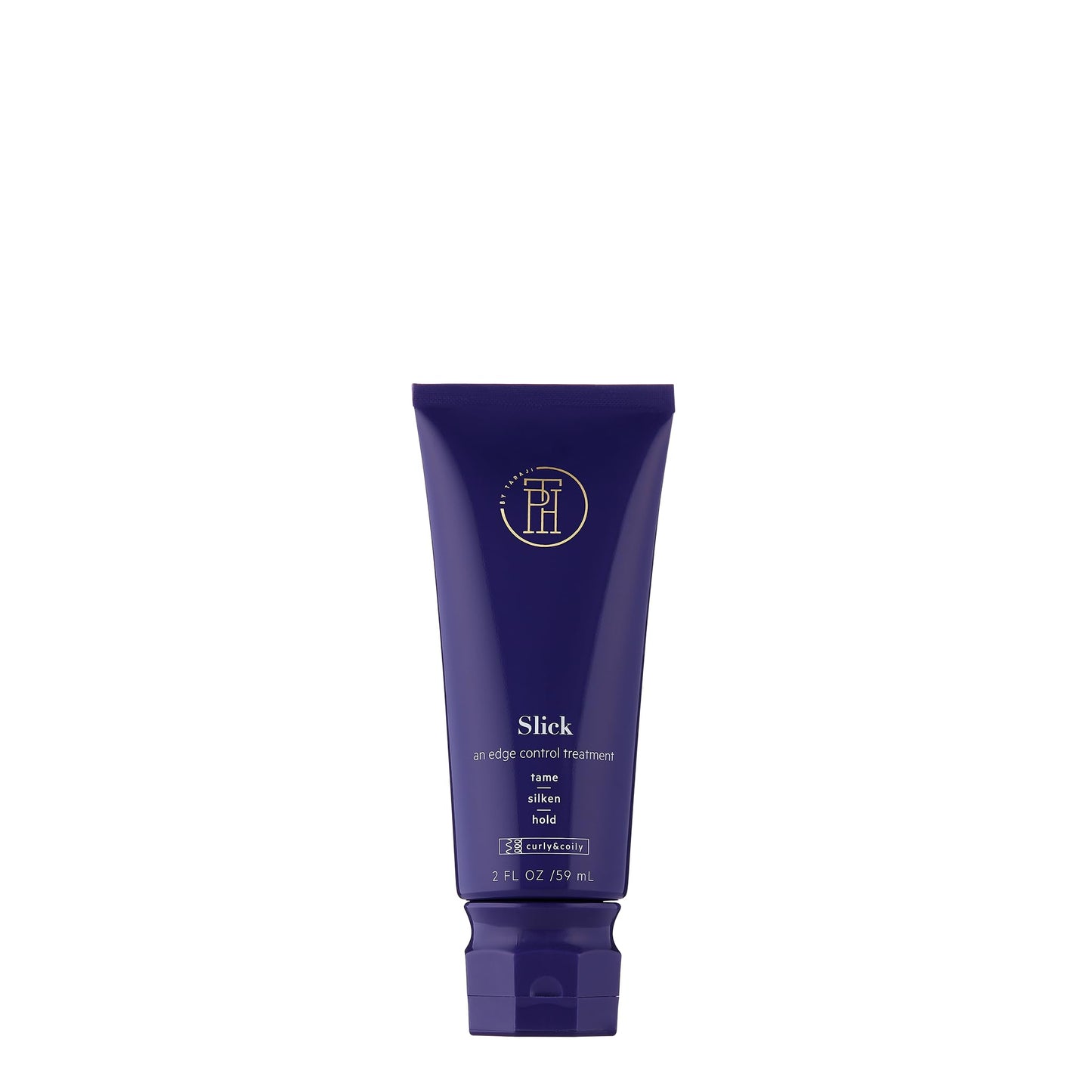 TPH BY TARAJI Slick Edge Control Treatment with Castor Oil | Silky Hair Style Cream for Edges, Baby Hairs for Coily & Curly Hair | Cruelty Free, Vegan Beauty & Personal Care TPH by Taraji