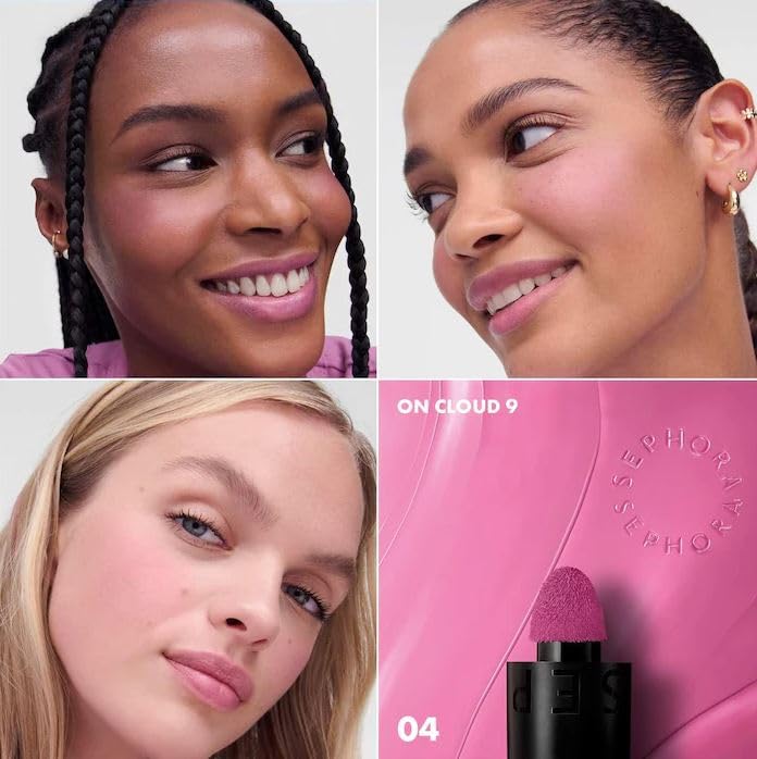 SEPHORA COLLECTION Blush & Go For Lip and Cheek - 04 ON CLOUD 9 (7 ml/.23 Fl Oz) Beauty & Personal Care SEPHORA
