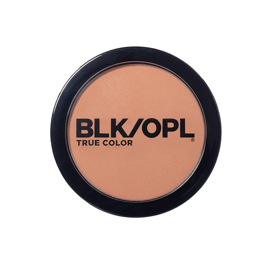 BLK/OPL Oil Absorbing Pressed Powder, Weightless, Buildable & Blendable Compact Press Powder Makeup for Face Smooths Out Blemishes, Pores or Uneven