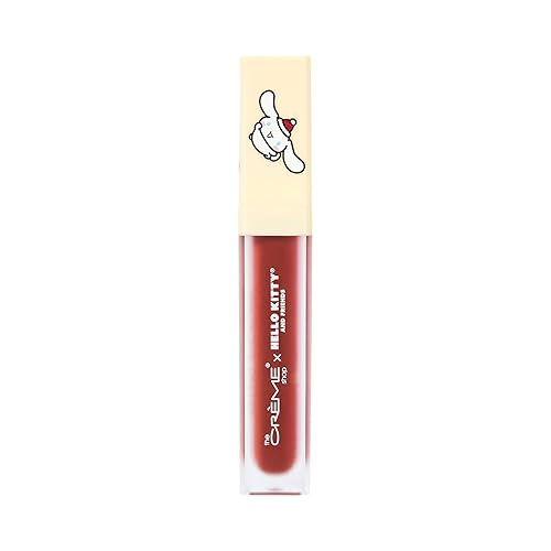 The Crème Shop x Hello Kitty & Friends Velvet Lip Stain - Lip Tint, Long Lasting Waterproof Lip Stain, Gifts for Her, Stocking Stuffers (Sweet Beauty & Personal Care The Crème Shop