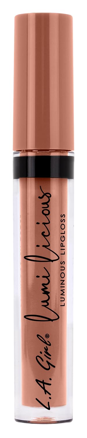 L.A. Girl Lumilicious Lip Gloss, Peach GLG941 Beauty & Personal Care L.A. Girl
