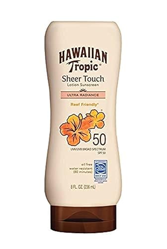 Hawaiian Tropic Sheer Touch Lotion SPF 50 Sunscreen-8 oz Beauty & Personal Care Hawaiian Tropic