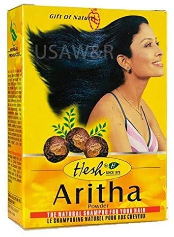 Hesh Herbal Amla Powder 100G, Brahmi Powder 100G, Shikakai Powder 100G, Aritha Powder 100G - 1 Complete Hair Care Combo Pack Beauty & Personal Care Hesh Herbal Products