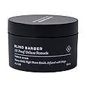 Blind Barber 151 Proof Deluxe Hair Pomade for Men - Water Based Pomade with Hops & Tonka Bean - Heavy Hold & High Shine Finish - Free of Parabens Beauty & Personal Care Blind Barber