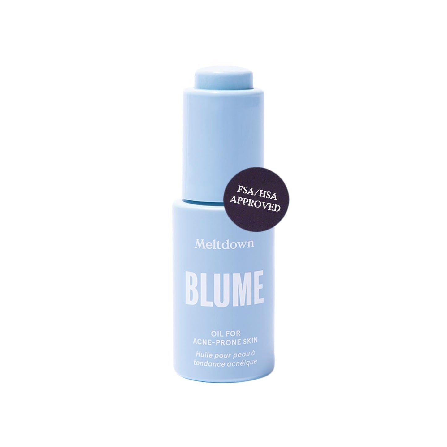 Blume Meltdown Face Oil for Women & Men - Non-Comedogenic Acne Serum with Rosehip Oil, Blue Tansy & Black Cumin Seed - Helps Reduce Redness, Smooth Beauty & Personal Care Blume