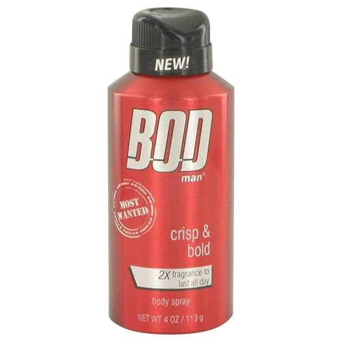 BOD man Fragrance Body Spray, Most Wanted, 8 fl oz Beauty & Personal Care BOD man