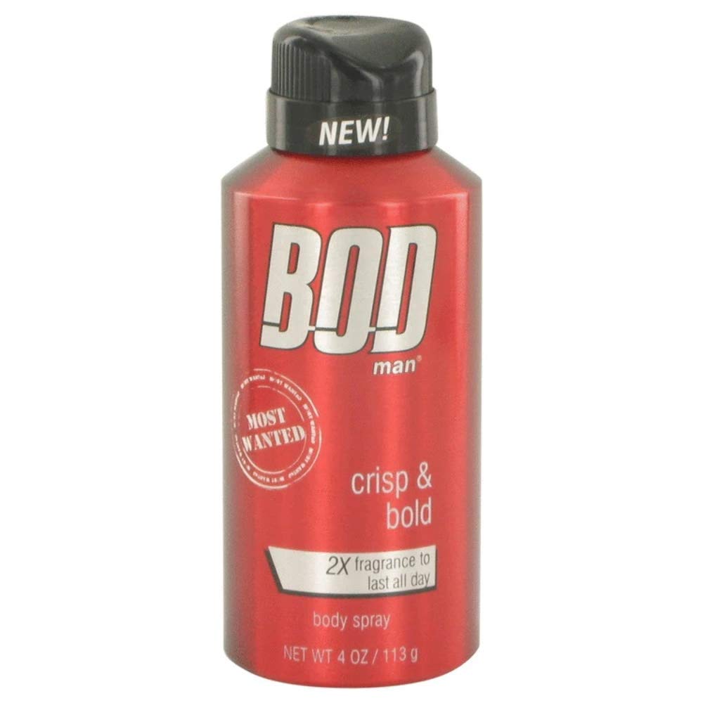 BOD man Fragrance Body Spray, Most Wanted, 8 fl oz Beauty & Personal Care BOD man