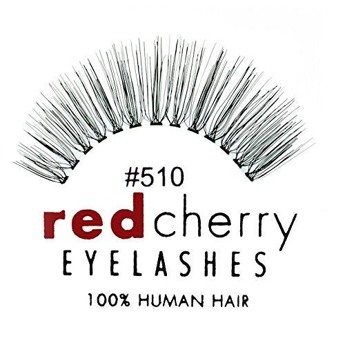 Red Cherry False Eyelashes #510 (Pack of 3 Pairs) Beauty & Personal Care Red Cherry