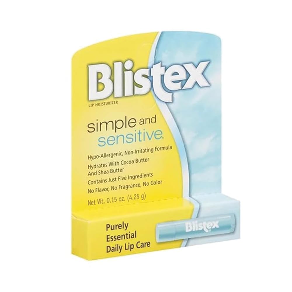Blistex sencilla y Sensible Lip Moisturizer 0,15 oz (Pack of 1) Beauty & Personal Care Blistex