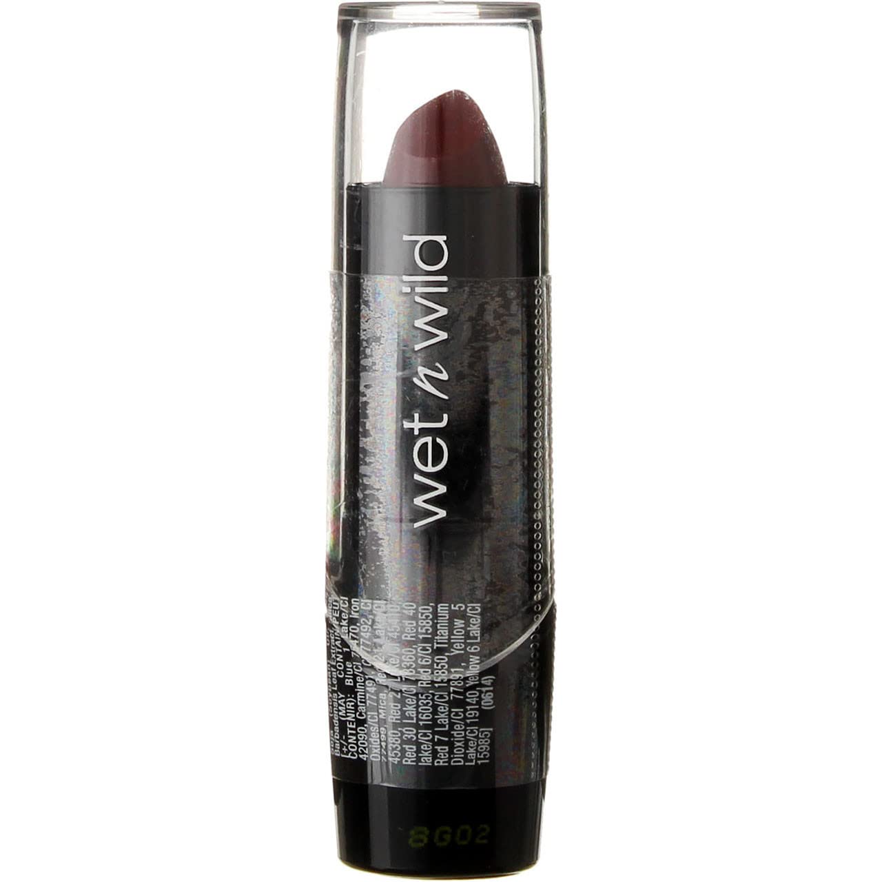 Wet n Wild Silk Finish Lipstick, Black Orchid [535D] 0.13 oz (Pack of 2) Beauty & Personal Care wet n wild