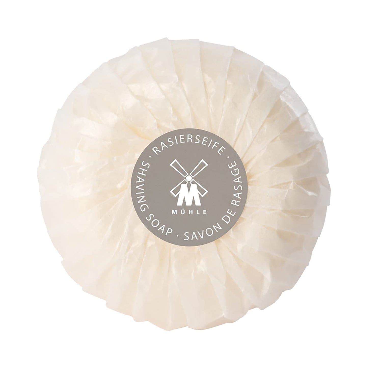 MÜHLE Wooden Bowl with Shaving Soap - Aloe Vera - 65 Grams - Shave Soap for Men - Steamed Ash Shaving Bowl - Rich & Light Soap Formula - Nurturing Beauty and Personal Care MÜHLE