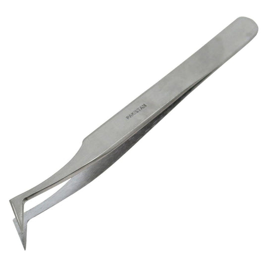 Tweezer for Ingrown Hair Steel Fine Curve Beak Style Pointy End Beauty and Personal Care Last Punch
