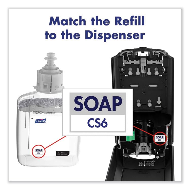 Healthy Soap Mild Foam for Cs6 Dispensers Fragrance-Free 1200 Ml 2/carton Beauty & Personal Care MarvelsAura