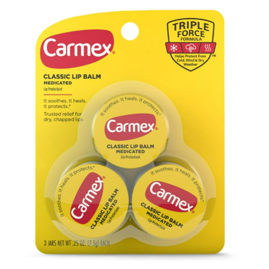 Carmex Everyday Healing Lip Balm, 0.25 oz, 3 Count Beauty and Personal Care Carmex