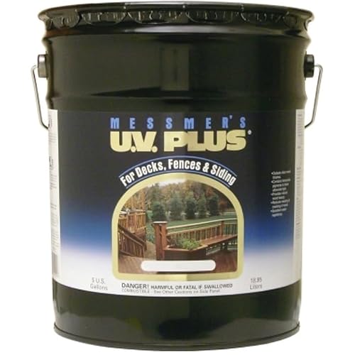 5 Gal Messmer's CMS-612-5 Lakeside Brown U.V. Plus Oil Based Penetrating Wood Finish, 250 VOC Beauty & Personal Care Messmer's