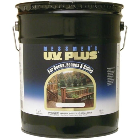 5 Gal Messmer's CMS-612-5 Lakeside Brown U.V. Plus Oil Based Penetrating Wood Finish, 250 VOC Beauty & Personal Care Messmer's
