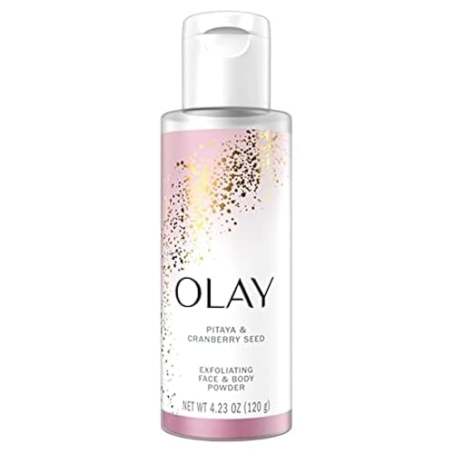 Olay Pitaya & Cranberry Seed Exfoliating Face & Body Powder, 4.23 oz Beauty & Personal Care Olay