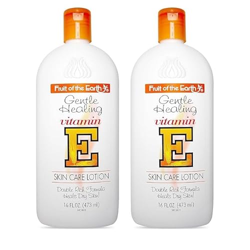 Fruit of the Earth, Vitamin E Lotion 16 oz (2 Pack), with Natural Antioxidants and Aloe Vera, Non-Greasy Formula Beauty & Personal Care Fruit of the Earth