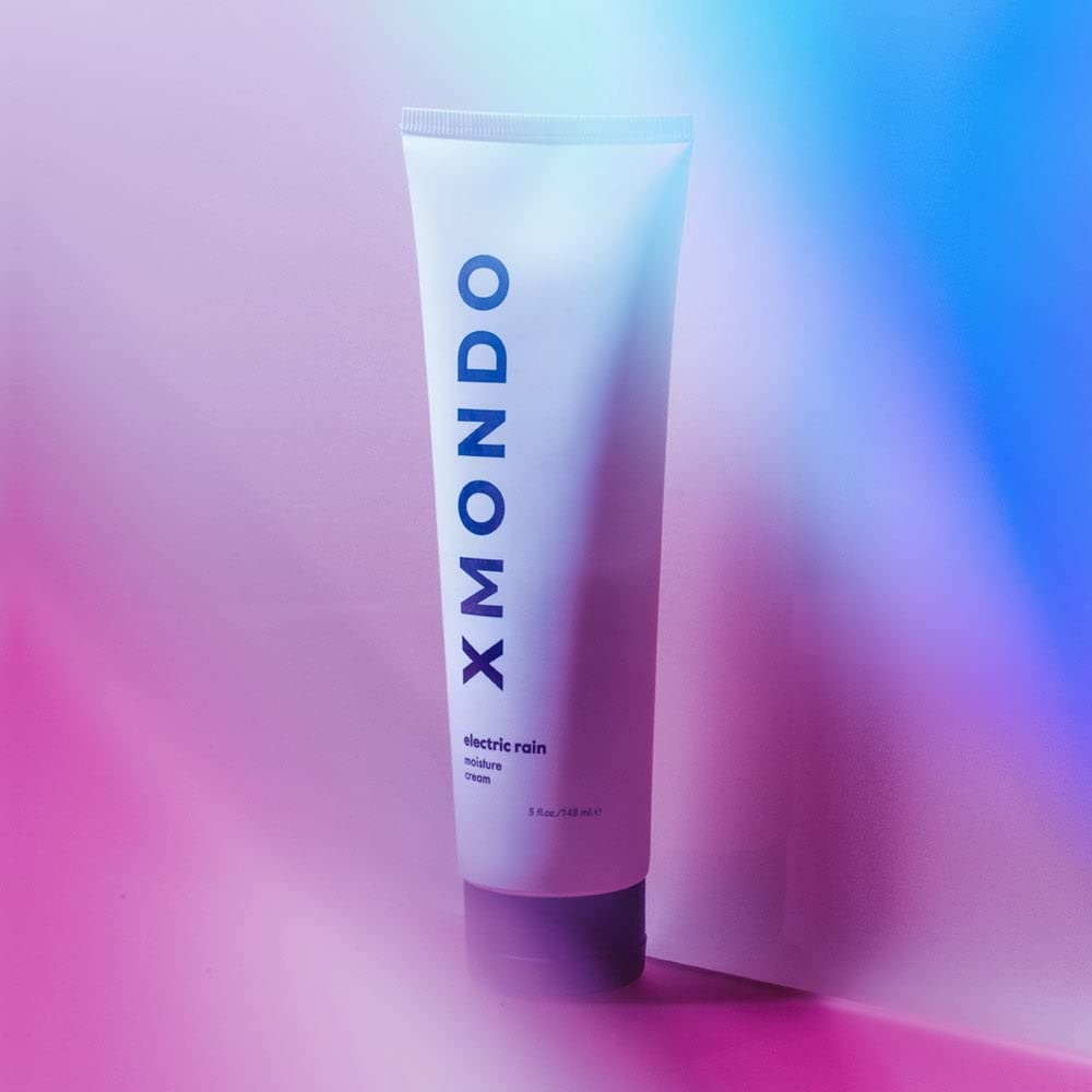 XMONDO Electric Rain Anti-Frizz Moisturizing Hair Cream – Smooths, Softens & Reduces Split Ends with Argan Oil, Baobab Protein & Fruit Extracts, 5 fl oz Beauty & Personal Care XMONDO