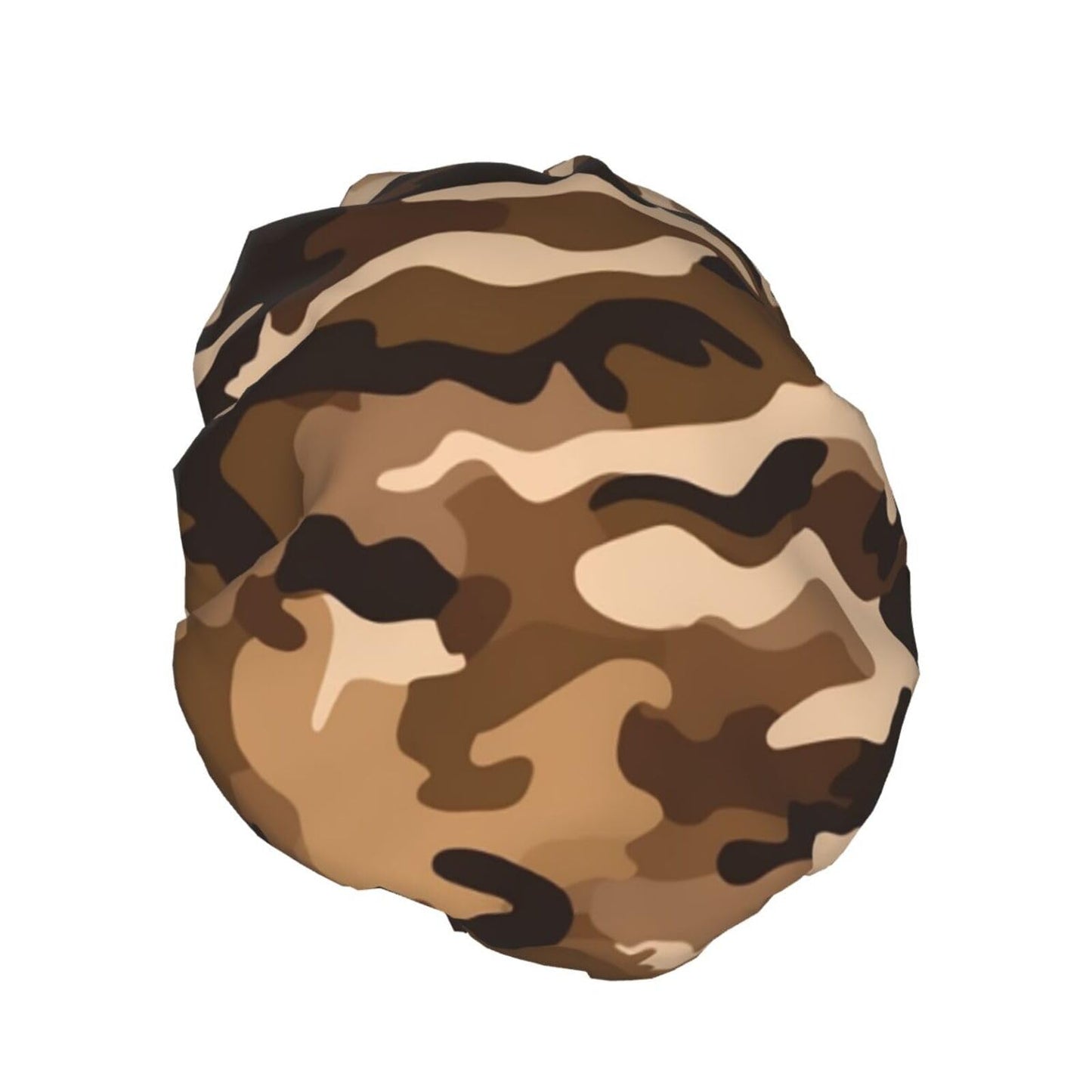 Brown camouflage Shower Cap for Women Men Large Reusable Shower Bonnet Double-Layer Waterproof Bath Caps Elastic Band Hair Hat for All Hairstyles Beauty and Personal Care BWLHJKE