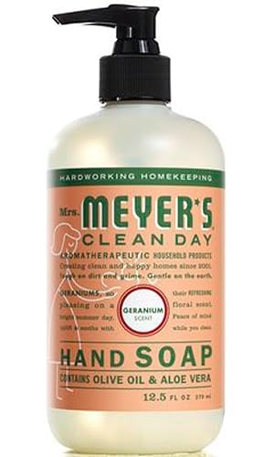 Mrs+Meyers+Clean+Day+Geranium+Liquid+Hand+Soap%2c+12.5+Ounce+--+6+per+case. Beauty & Personal Care Mrs. MEYER'S