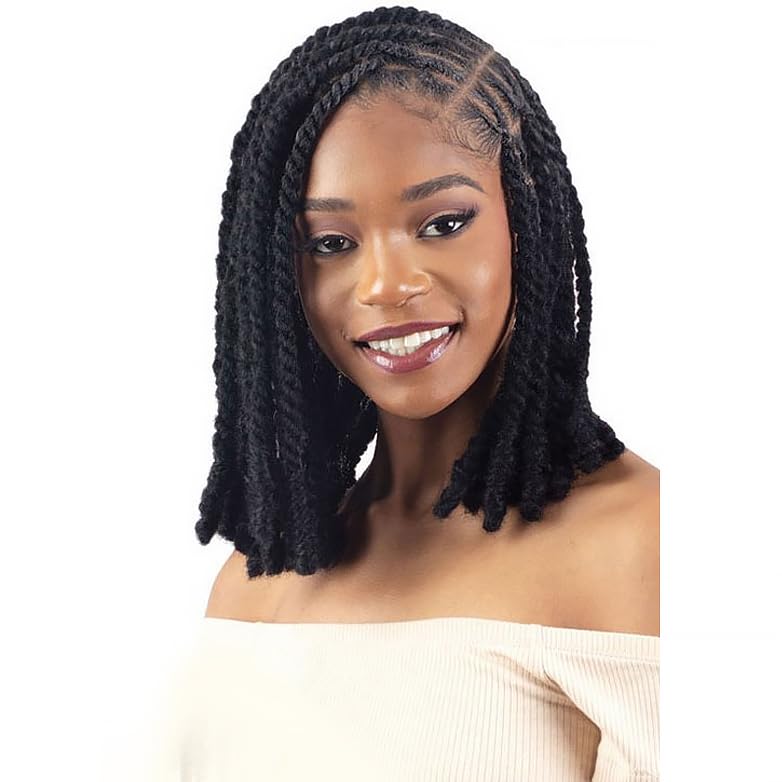 FREE TRESS Synthetic Braid - 3X Cuban Twist Soft & Natural 16" (530)