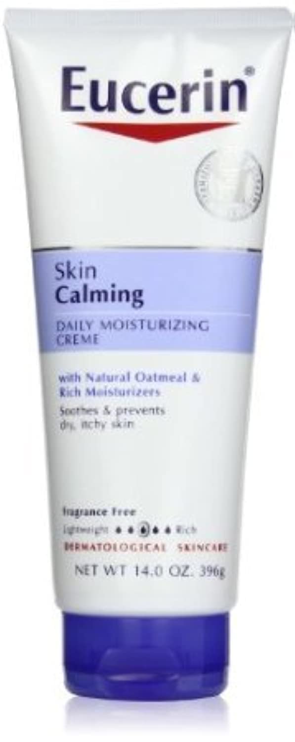 Eucerin Skin Calming Daily Moisturizing Creme Tubes, 14 Oz, Pack of 1 Beauty & Personal Care Eucerin