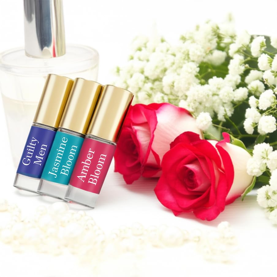 Zoha Perfume Discovery Set | Sample Perfumes for Women & Men with Fresh, Floral & Musk Scents | Alcohol-free Layering Perfume Oils | Travel Size Long Beauty & Personal Care Zoha