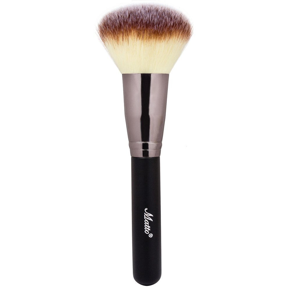Matto Powder Mineral Brush - Makeup Brush for Large Coverage Mineral Powder Foundation Blending Buffing 1 Piece Beauty & Personal Care Matto