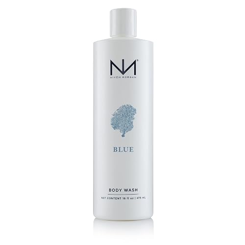 Niven Morgan Blue Body Wash 16 Fluid Ounces Beauty & Personal Care Niven Morgan