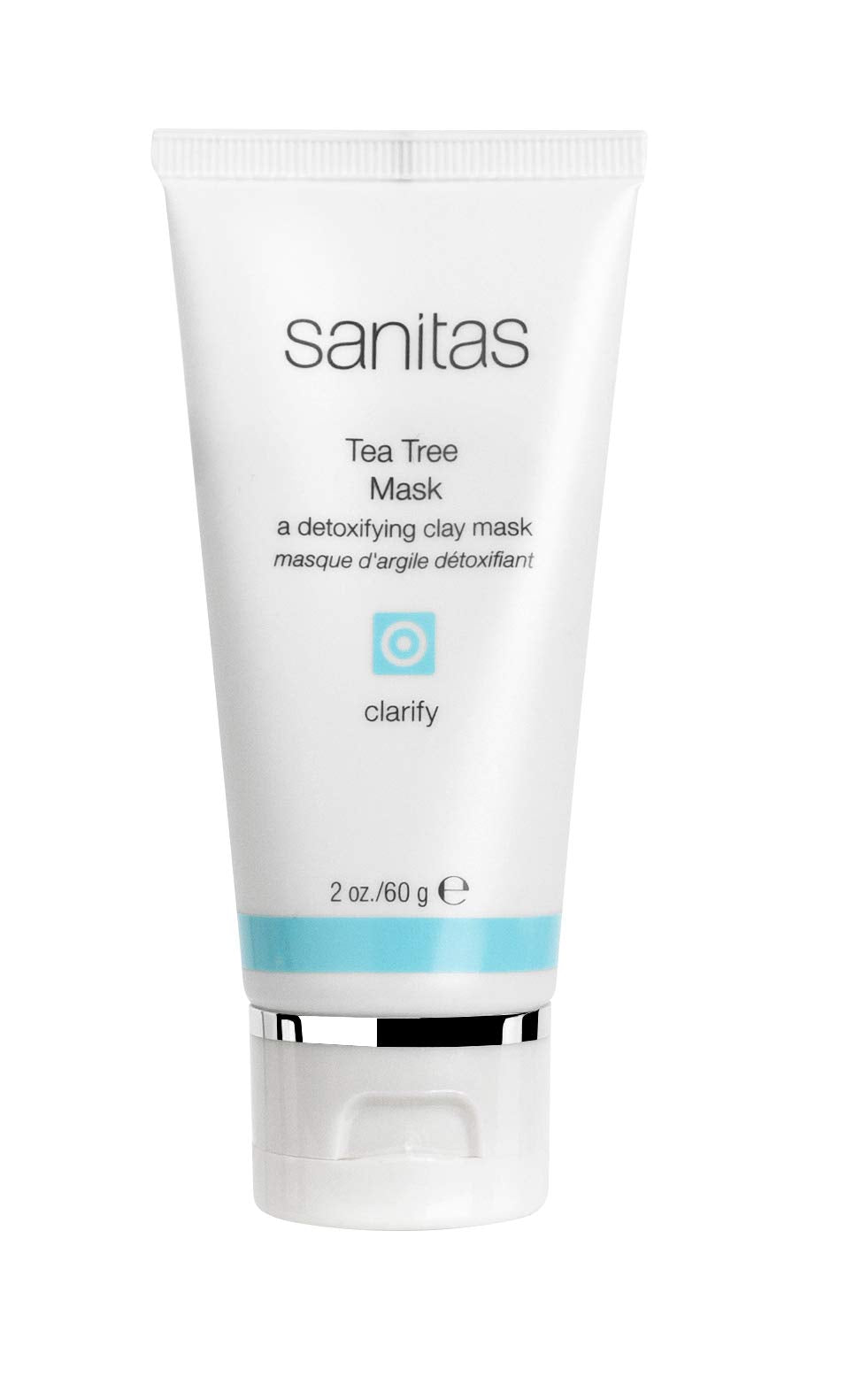 Sanitas Skincare Tea Tree Mask, Purifying Treatment Mask, Detoxifying Clay Blend, Salicylic Acid, 2 Ounces Beauty & Personal Care Sanitas