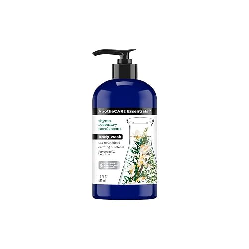 ApotheCARE Essentials Apothecare essentials the night blend body wash neroli 16 Ounce, 16 Ounce Beauty & Personal Care ApotheCARE Essentials