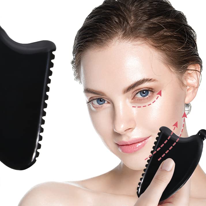 Gua Sha Face Massager Gua Sha Bian Gua Sha Stone Facial Body Lymphatic Drainage Massager Wildling Guasha Tool Face Sculptor Tool Beauty & Personal Care Oarkive