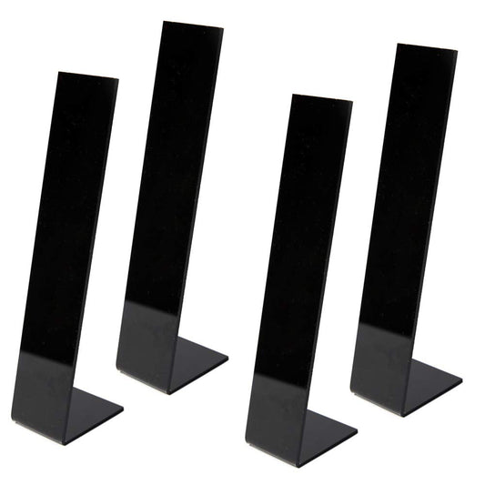 lasenersm 4 Pieces Acrylic Hair Clip Display Stand L-Shaped Hairpin Display Holder Barrette Display Stand Holder Hair Clip Organizer Stand Holder Beauty & Personal Care lasenersm