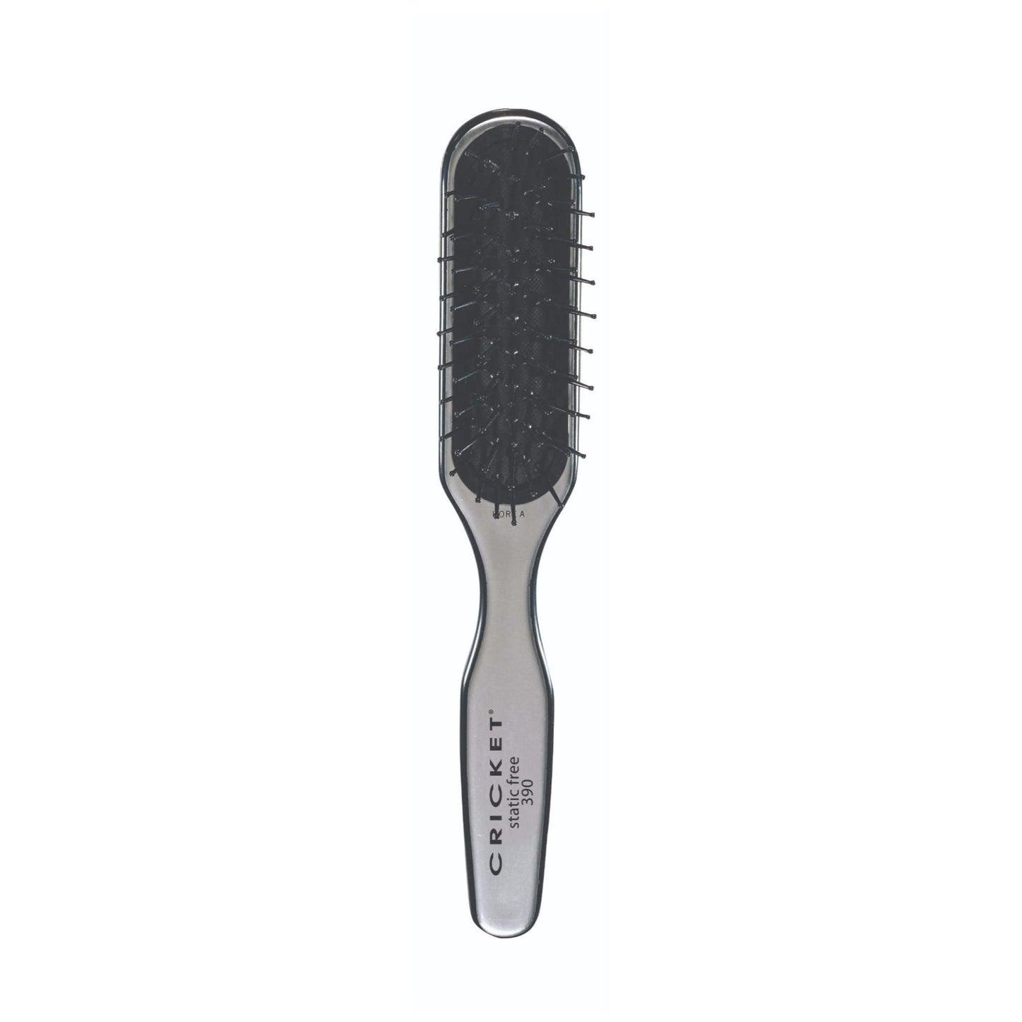 Cricket Visage 390 Sculpting Hair Brush - Anti-Static Nylon Bristles, Ultra-Soft Cushion Pad, Aluminum Finished Handle, Ideal for Styling Beauty & Personal Care Cricket