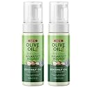 ORS Olive Oil Hold & Shine Wrap Set Mousse Infused with Coconut Oil 3.7 Ounces (Pack of 2) Beauty & Personal Care ORS