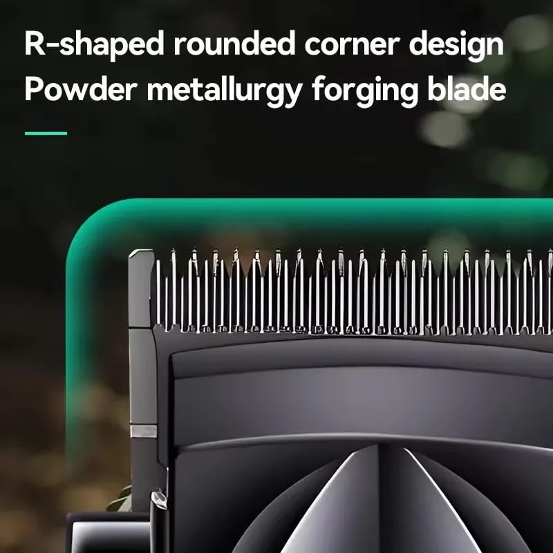 GLESVOWIO Hair Clippers for Men Professional Electric Clipper Rechargeable Cordless Beard HairTrimmer Men's Adjustable Haircut Machine Kit Beauty and Personal Care GLESVOWIO
