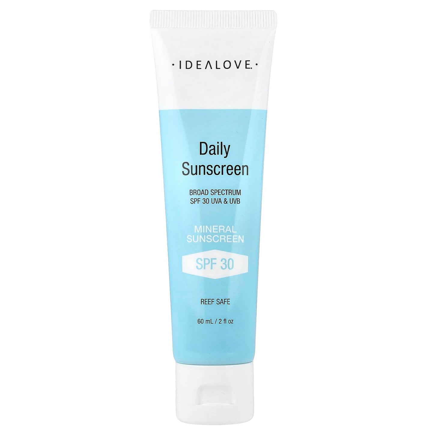 Idealove Daily Sunscreen, Mineral SPF 30, 2 fl oz (60 ml) Beauty & Personal Care Idealove