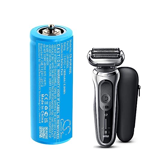 1900mAh Replacement Battery for Braun 3018765, Rasierer Series 7, 2011, 2012, 5375, 5375 Silk-epil, 5377, 5377 Silk-epil, 5671, 5671 Silk-epil, 5673 Beauty and Personal Care Cameron Sino