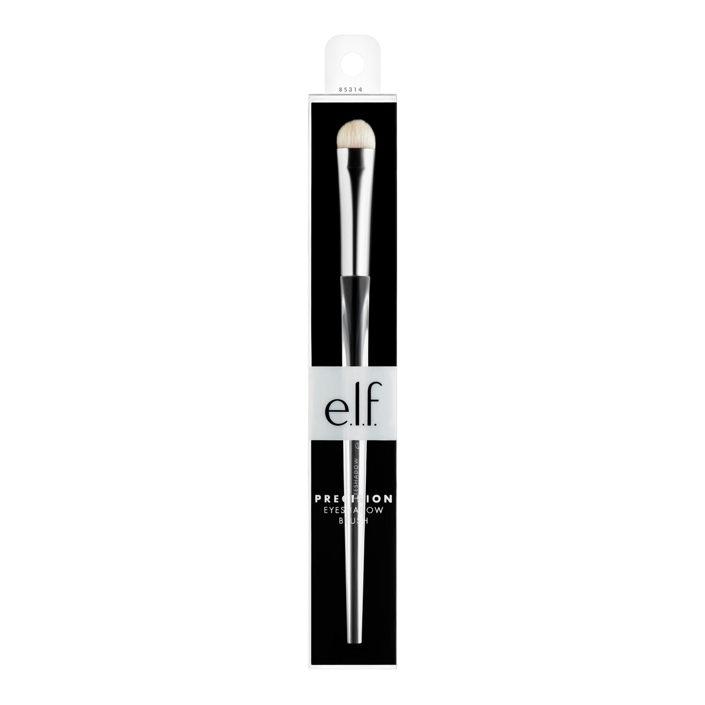 e.l.f. Precision Eyeshadow Brush, Medium-Sized, Tapered, Soft, Synthetic, Luxurious, Blends, Highlights, Contours, Shades, Applies Color, Easy Beauty & Personal Care e.l.f.