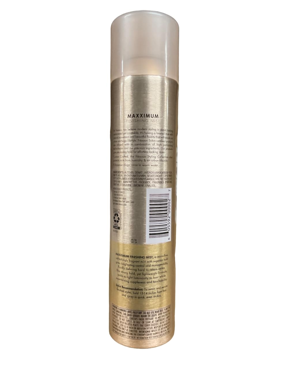 Nexxus Maxximum Finishing Spray, for Control 10.1 oz Beauty & Personal Care Nexxus