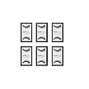 Red Cherry #DW False Eyelashes (Pack of 6 Pairs) Beauty & Personal Care Red Cherry