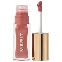 Merit Shade Slick Tinted Lip Oil - Biarritz Nude Pink, Moisturizing Lightweight Lip Gloss with Squalane & Quinoa Seed Oil, High Shine Non-Sticky Clean Beauty & Personal Care Merit