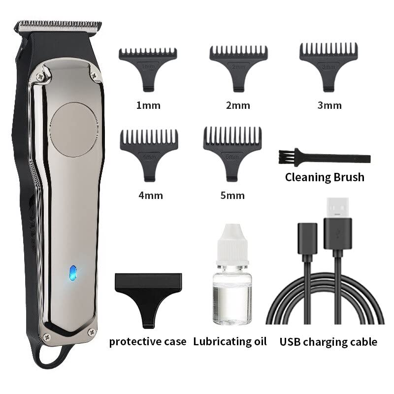 GLESVOWIO Hair Clippers Beard Trimmer for Men Clipper Professional Cutting Machine S Barber Hairdressing Scissors Ceramic Blade Cordless Beauty and Personal Care GLESVOWIO